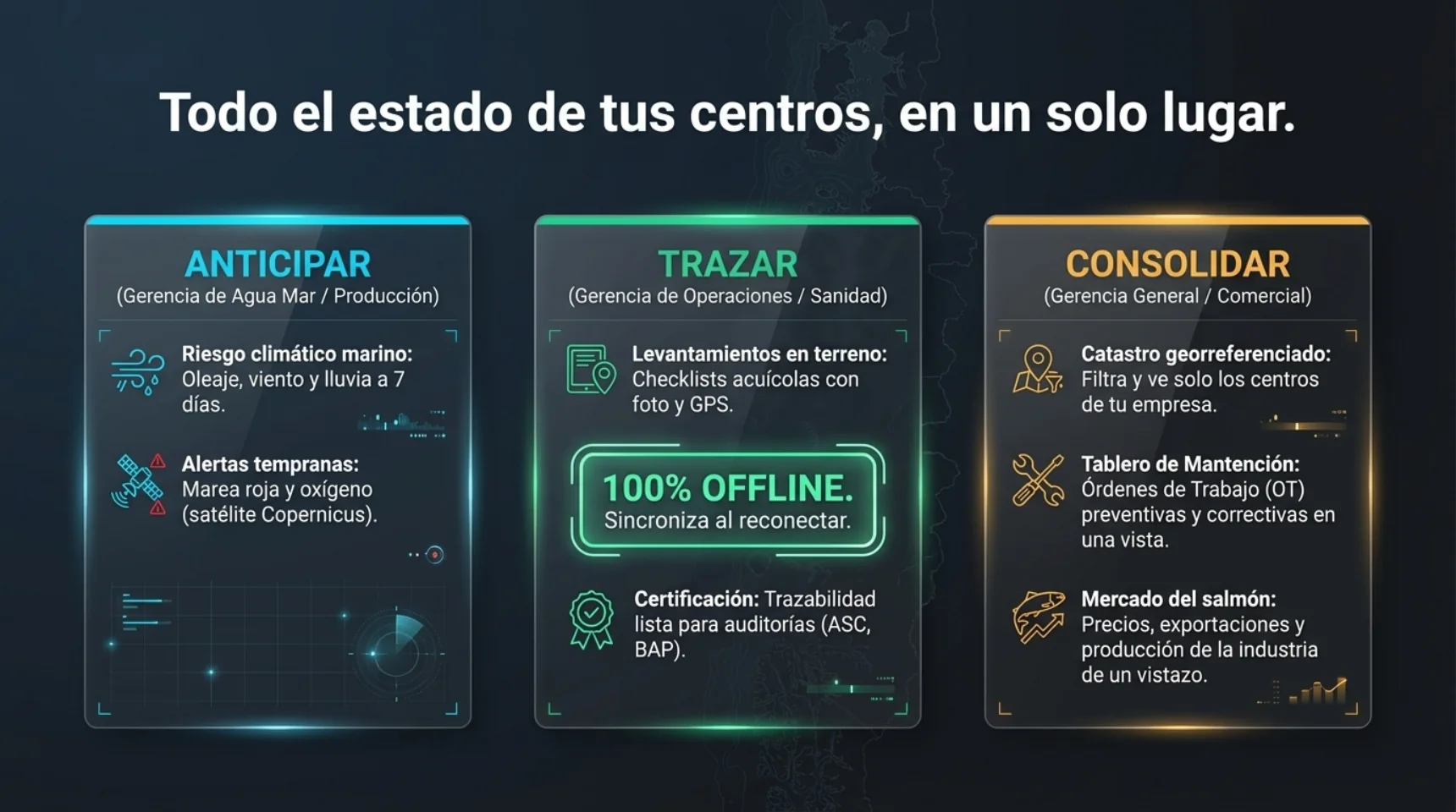 Anticipar, trazar y consolidar: un rol para cada gerencia.